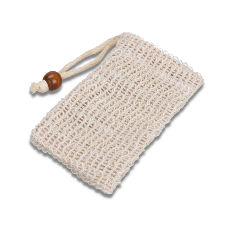 Pochette à Savon en Chanvre Naturel