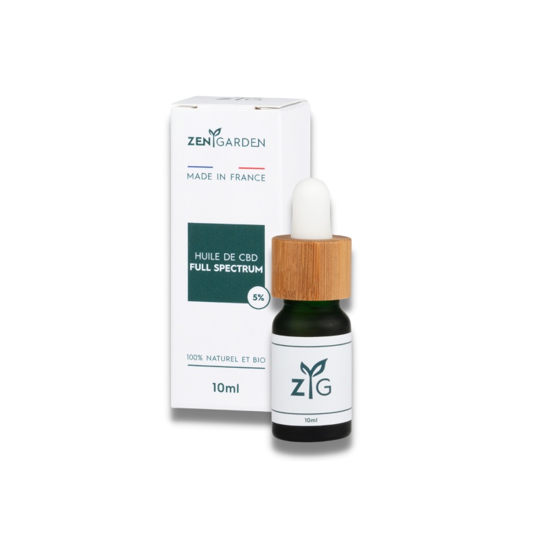 Huile de CBD Chanvre Bio 5%