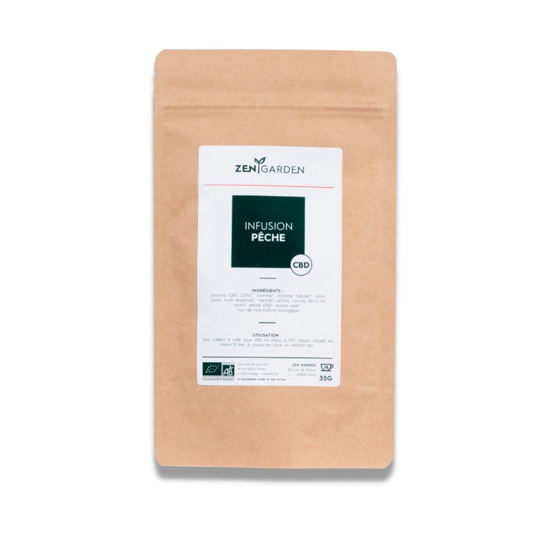 infusion peche cbd