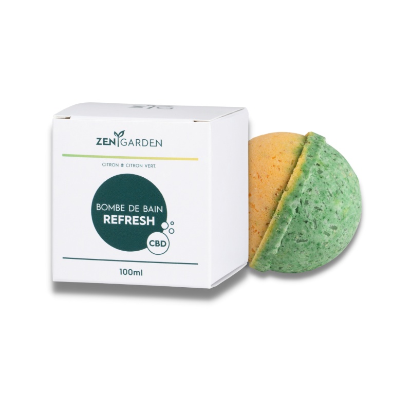 Bombe de bain CBD Refresh